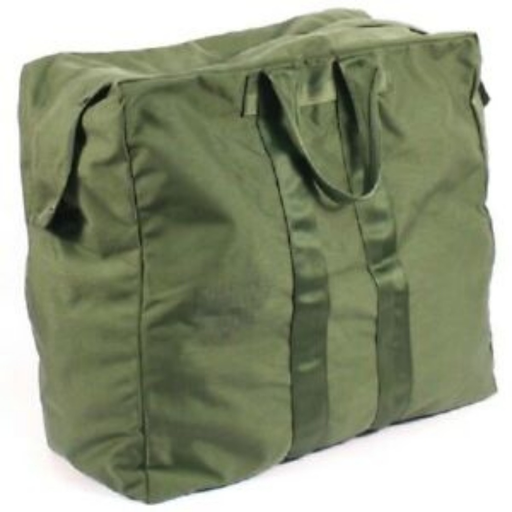 ❤️SOLD❤️ Vintage Flight Kit Parachute Duffle Bag